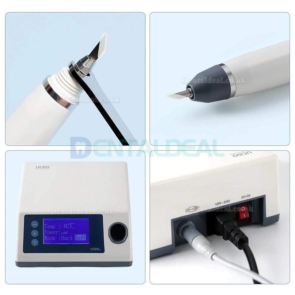 UC60 Portable Dental Ultrasonic Cutter Knife with 5Pcs Blades